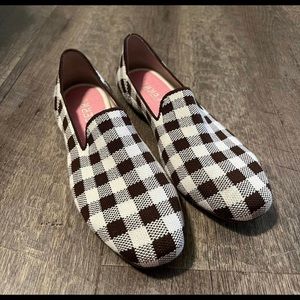 Rothys Chestnut Check loafers 8
